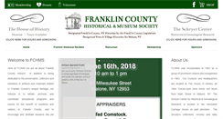 Desktop Screenshot of franklinhistory.org