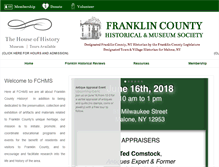 Tablet Screenshot of franklinhistory.org